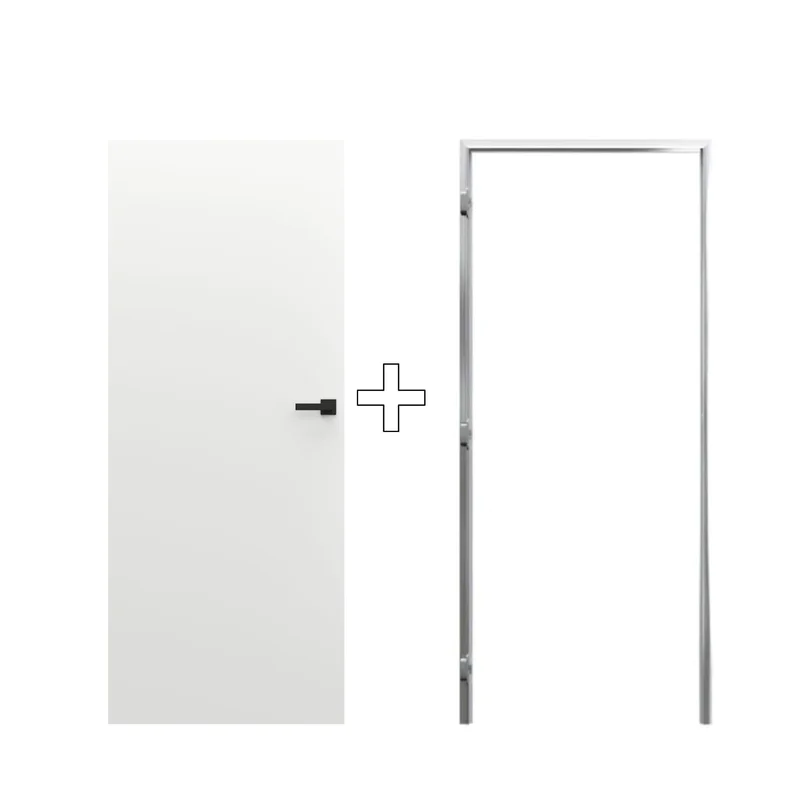 Zestaw Drzwi ukryte + Ościeżnica Porta HIDE Bezprzylgowe (