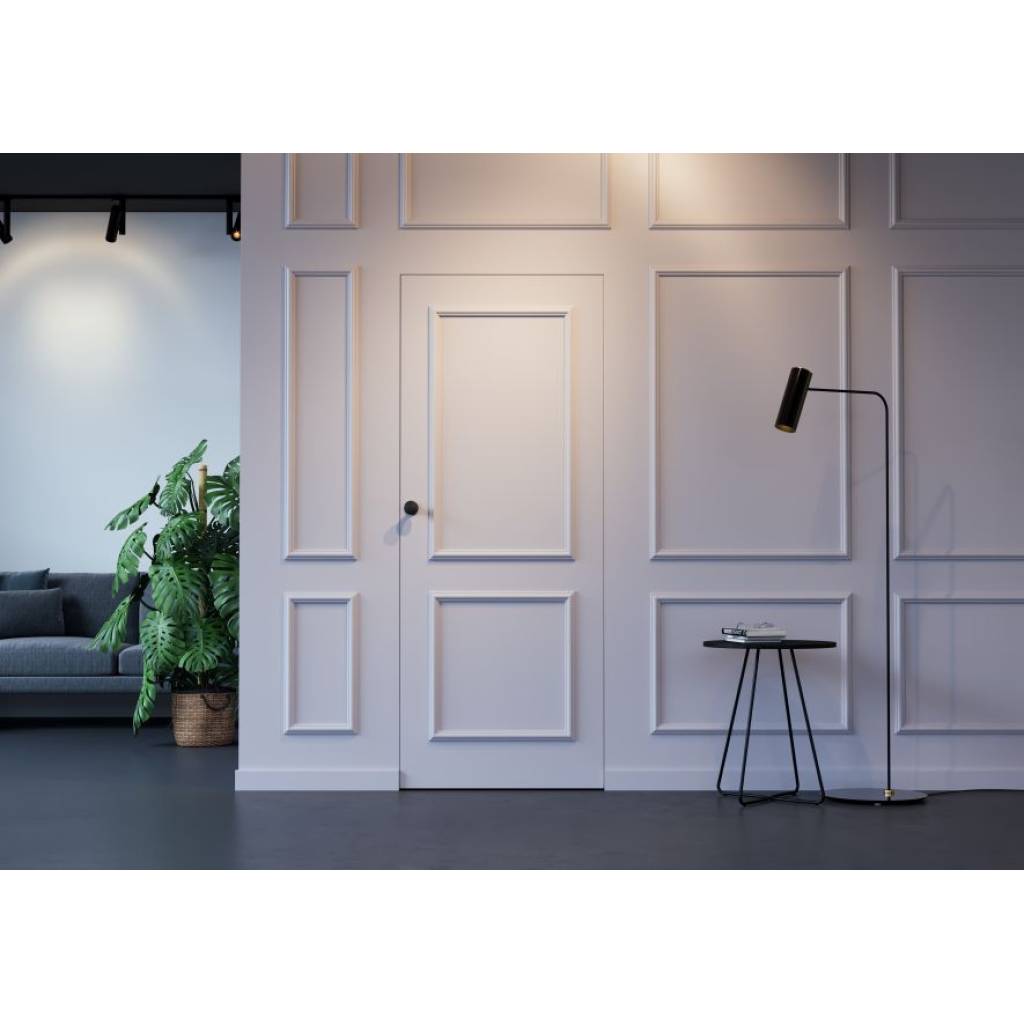 Zestaw Drzwi ukryte + Ościeżnica Porta HIDE Bezprzylgowe (otwierane na zewnątrz) Prawe 70cm płyta, SPA1110P07LBP0A7V0O000, OPA100LP070000AN300000