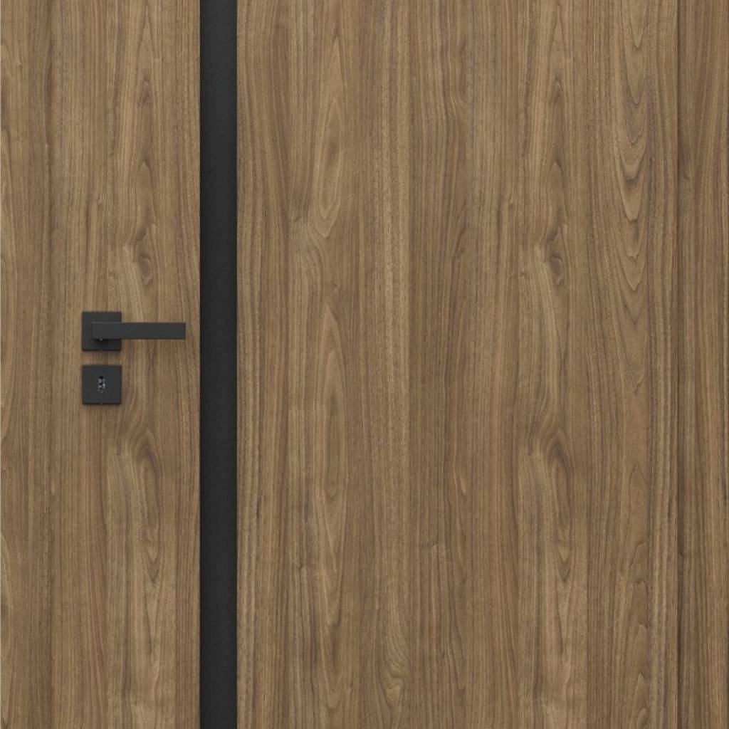 Zestaw Drzwi + Ościeżnica Porta Focus 4.A z czarną szybą WC 95-135 Dąb Catania Przylgowe (otwierane na zewnątrz) Prawe 80cm plaster miodu, SPWG4A0P08DDTWSB2KHB00, OPWP6B0P08DDT0SZ260000