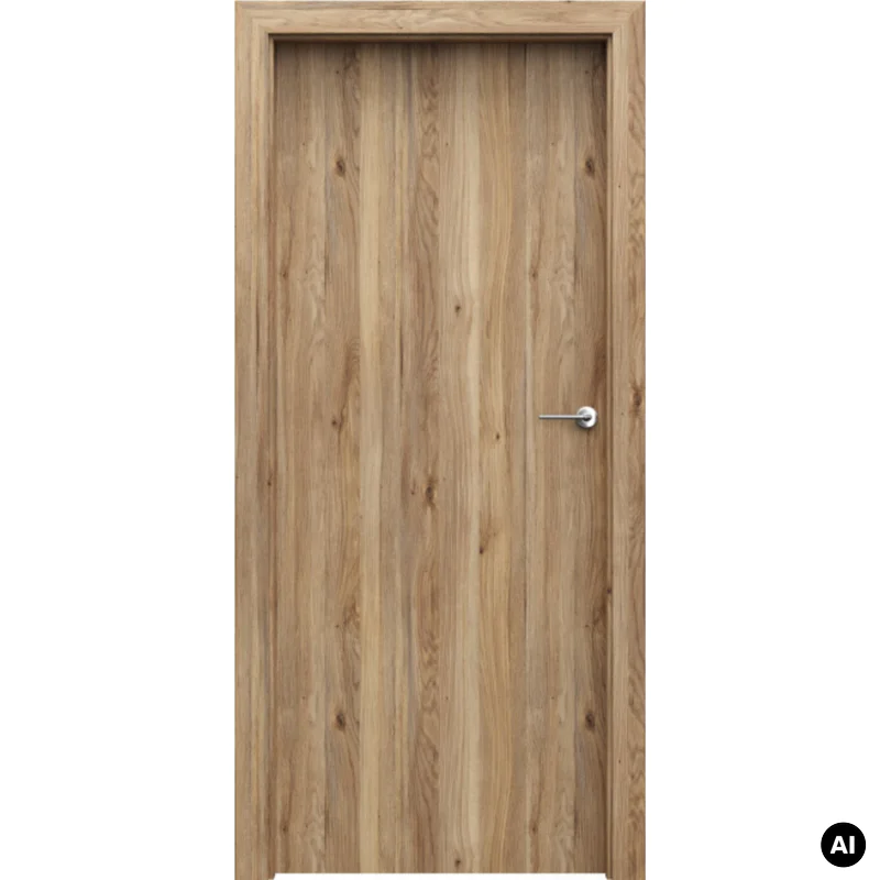 Zestaw Drzwi + Ościeżnica Porta Decor model P 140-180 Dąb