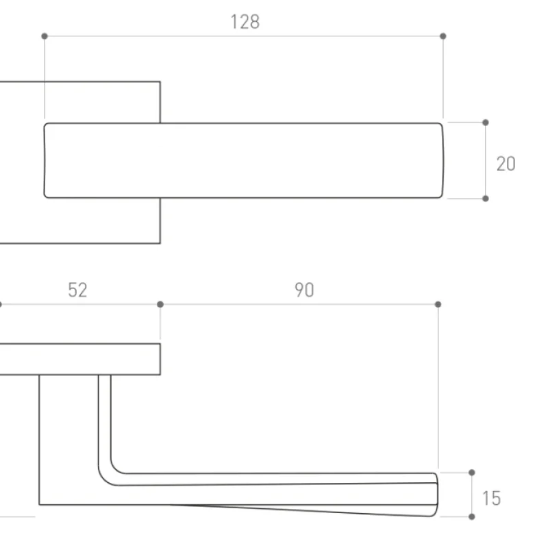 Klamka Metal-Bud Ibiza , ZIBZCZK - 3