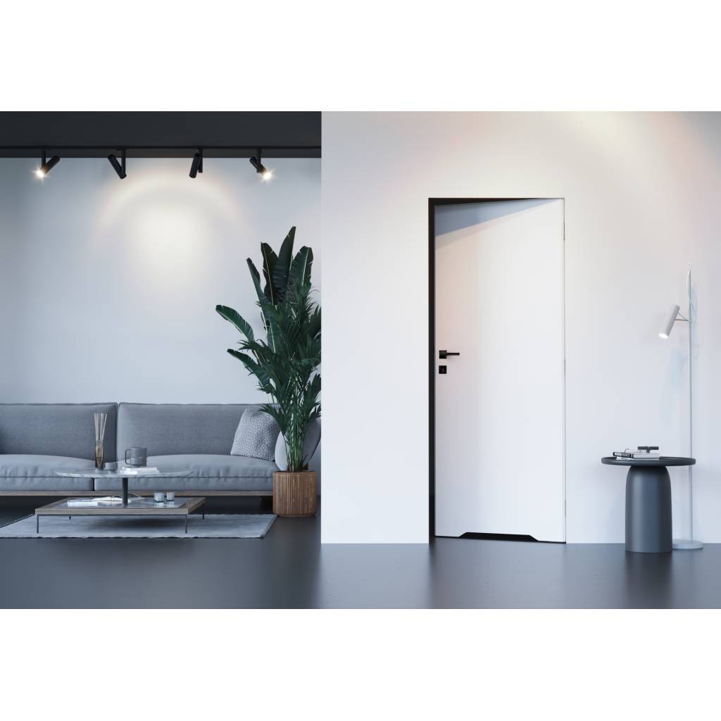 Drzwi ukryte Porta HIDE WC Bezprzylgowe (otwierane na zewnątrz) Prawe 80cm płyta, SPA14A0P08LBPWAYV0O300