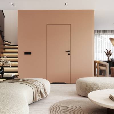 Drzwi ukryte Porta HIDE WC Bezprzylgowe (otwierane na zewnątrz) Lewe 80cm płyta, SPA14A0L08LBPWAYV0O300