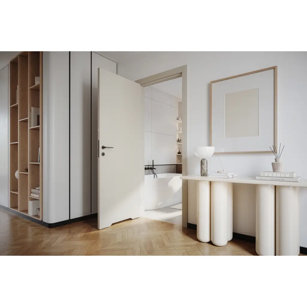 Ościeżnica Wodoodporna Hydro Protect regulowana A 80-120 z kątownikiem 60 mm 80 Lewa Przylgowa, OPWC6A0L08DBI0SZ36C000