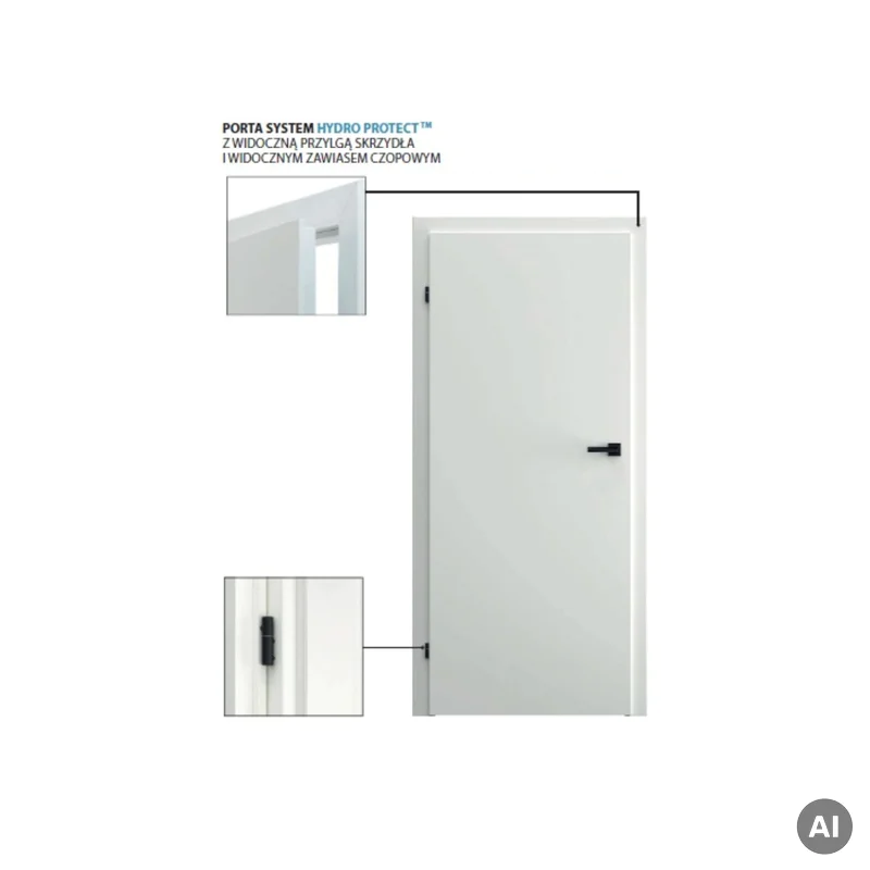 Ościeżnica Wodoodporna Hydro Protect regulowana A 80-120 z