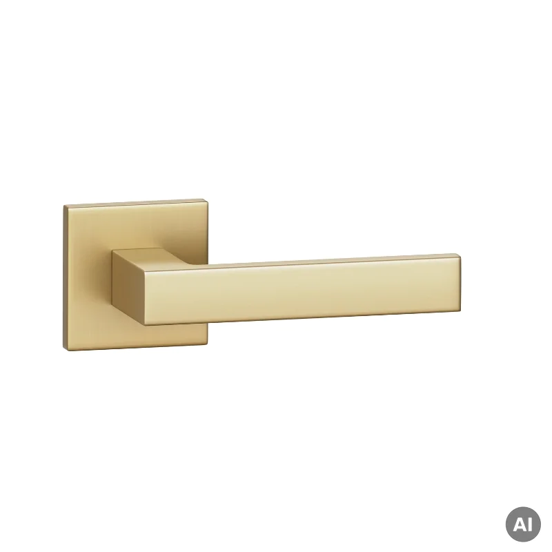 Klamka Modern Fit QR59 Złota anoda, 5907609716125