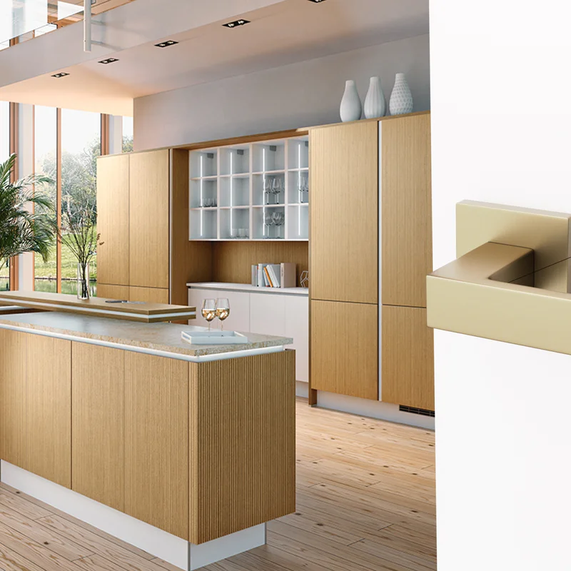 Klamka Modern Fit QR59 Złota anoda, 5907609716125 - 2