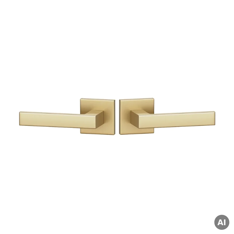 Klamka Modern Fit QR59 Złota anoda, 5907609716125 - 3