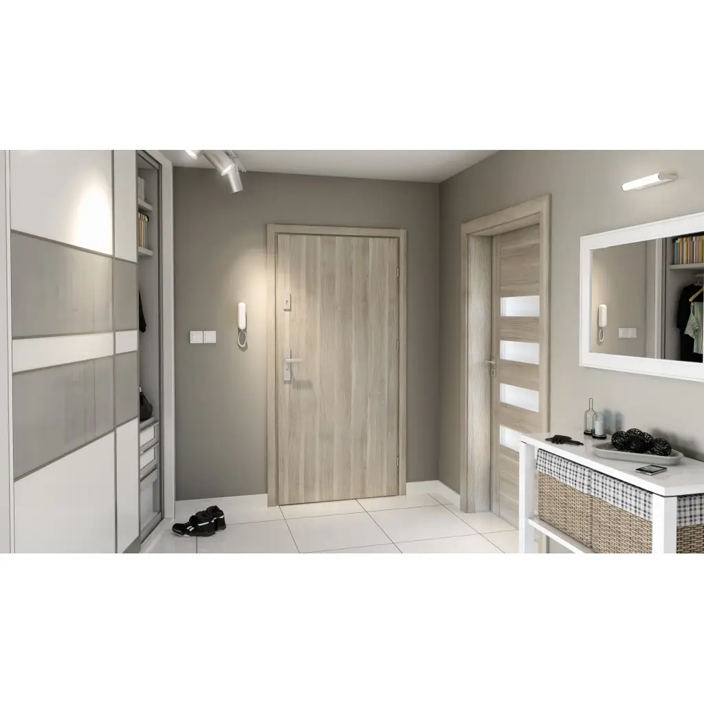 Drzwi Wejściowe AGAT Intarsje 6