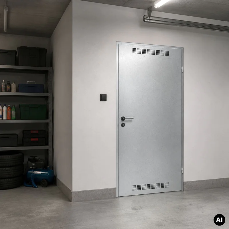 Drzwi uniwersalne metalowe Porta 80 model 2 , DNWPL2MU080000