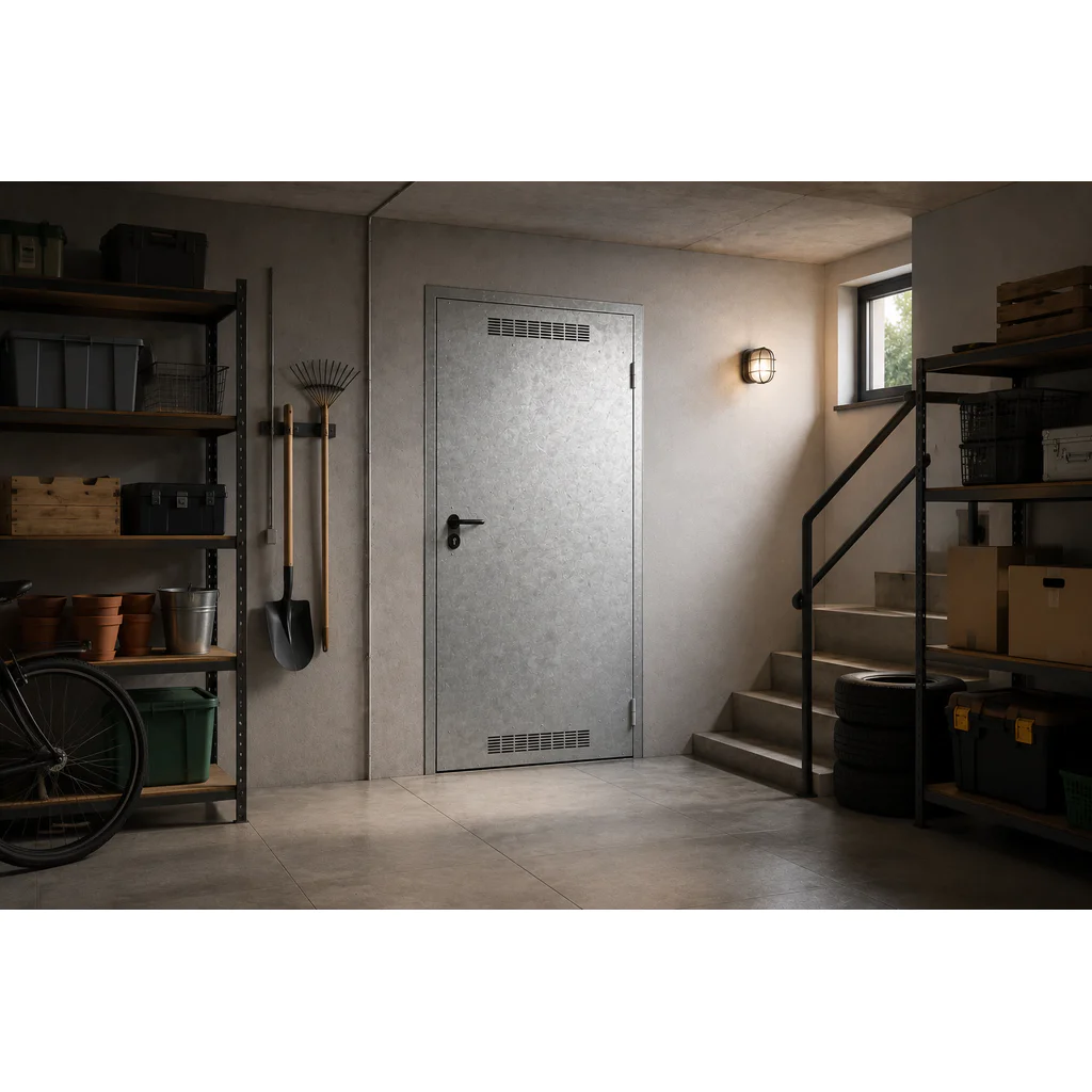Drzwi uniwersalne metalowe Porta 80 model 2 , DNWPL2MU080000SP2K0000