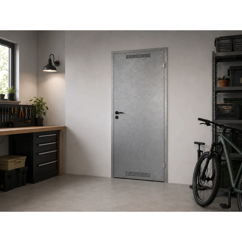 Drzwi uniwersalne metalowe Porta 80 model 2 , DNWPL2MU080000SP2K0000