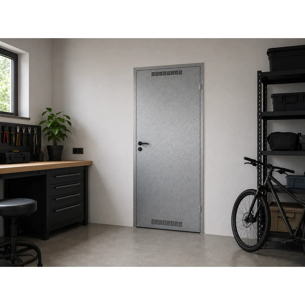 Drzwi uniwersalne metalowe Porta 80 model 2 , DNWPL2MU080000SP2K0000