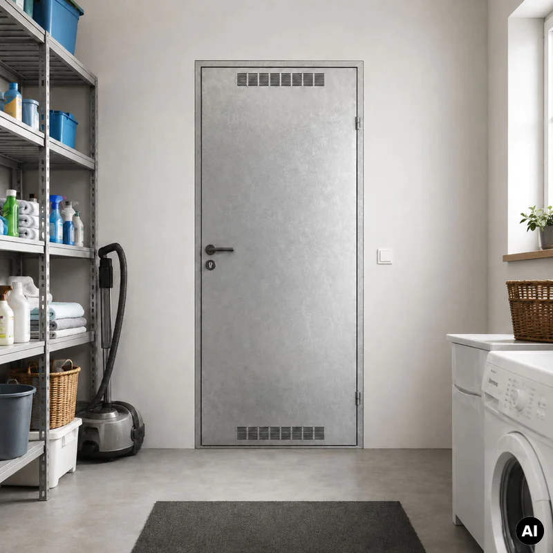 Drzwi uniwersalne metalowe Porta 80 model 2 , DNWPL2MU080000