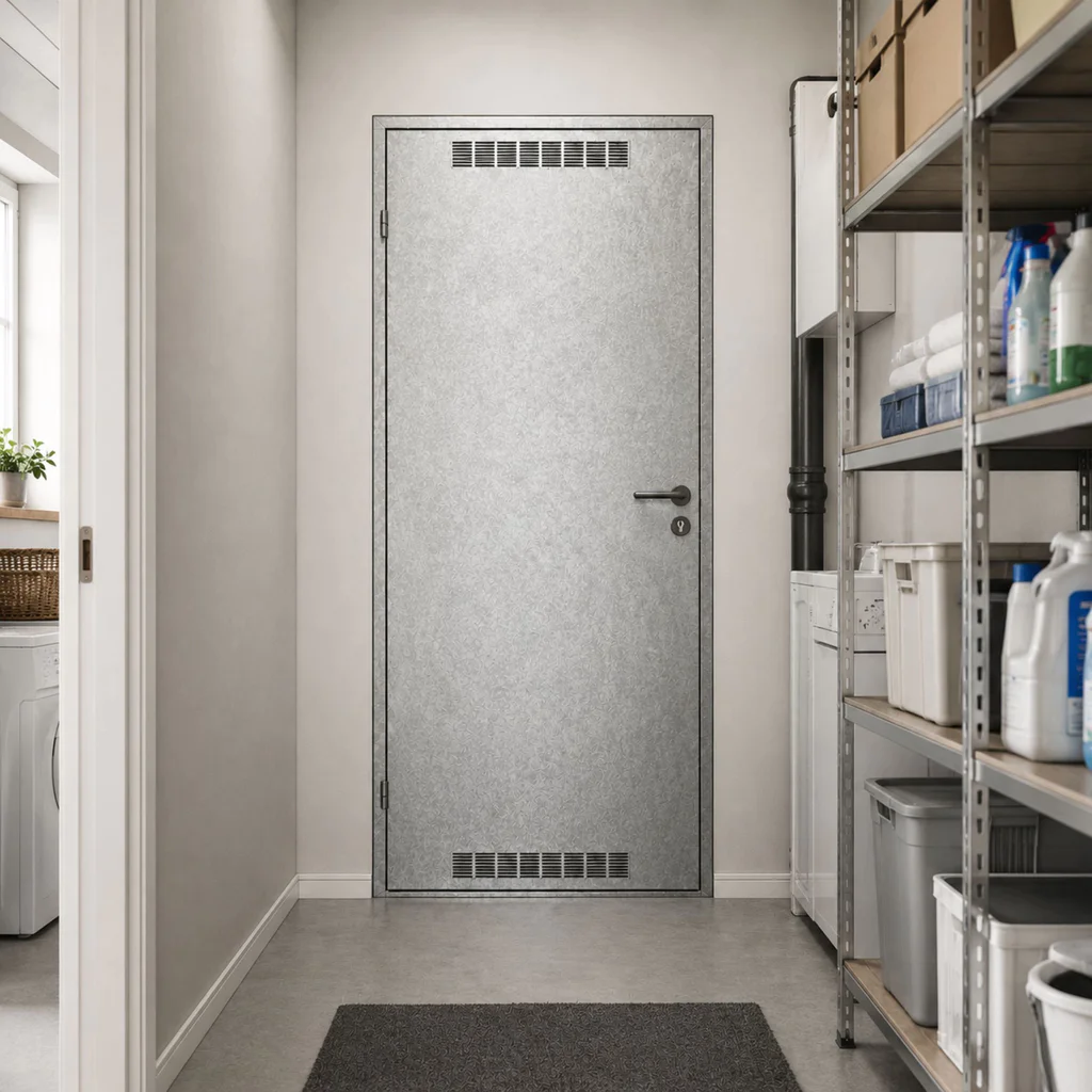 Drzwi uniwersalne metalowe Porta 80 model 2 , DNWPL2MU080000SP2K0000