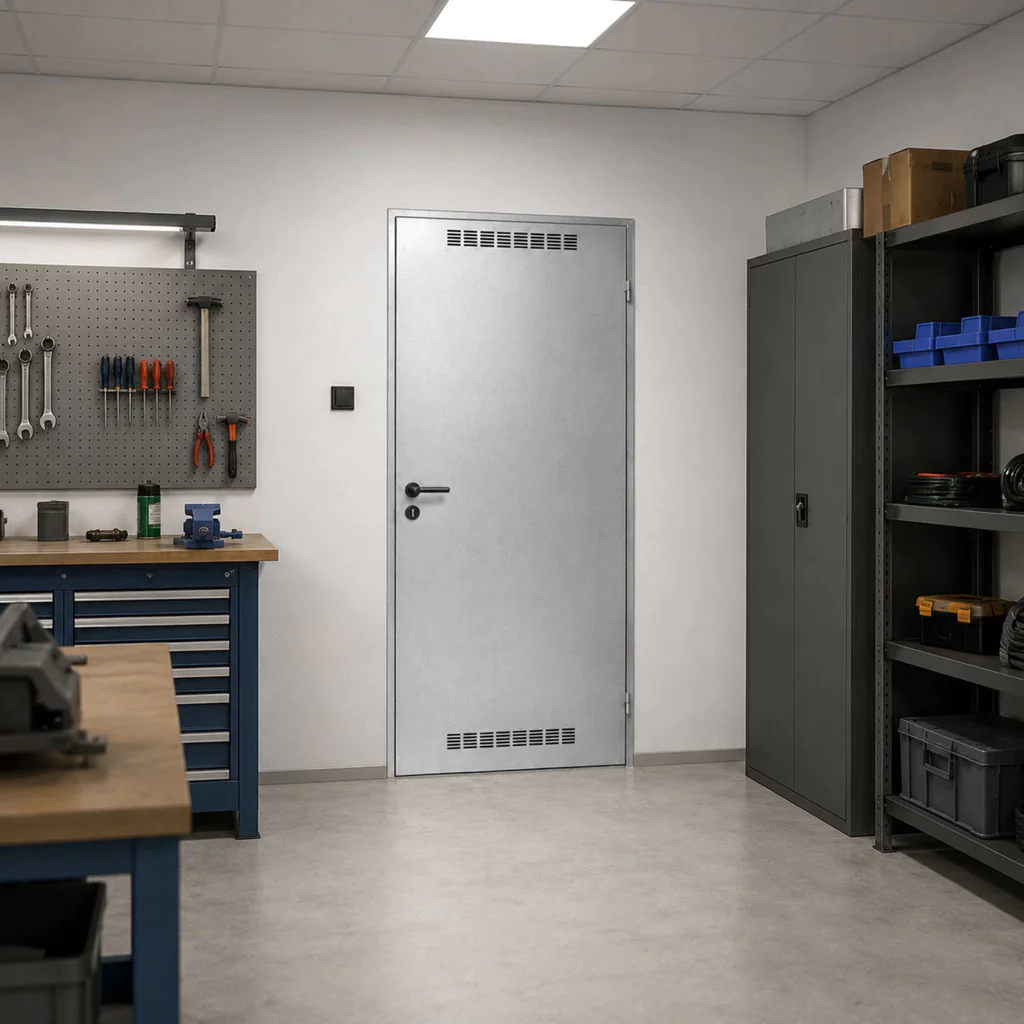 Drzwi uniwersalne metalowe Porta 80 model 2 , DNWPL2MU080000SP2K0000