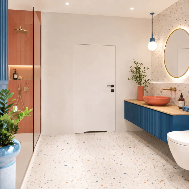 Zestaw Drzwi ukryte + Ościeżnica Porta HIDE WC Bezprzylgow