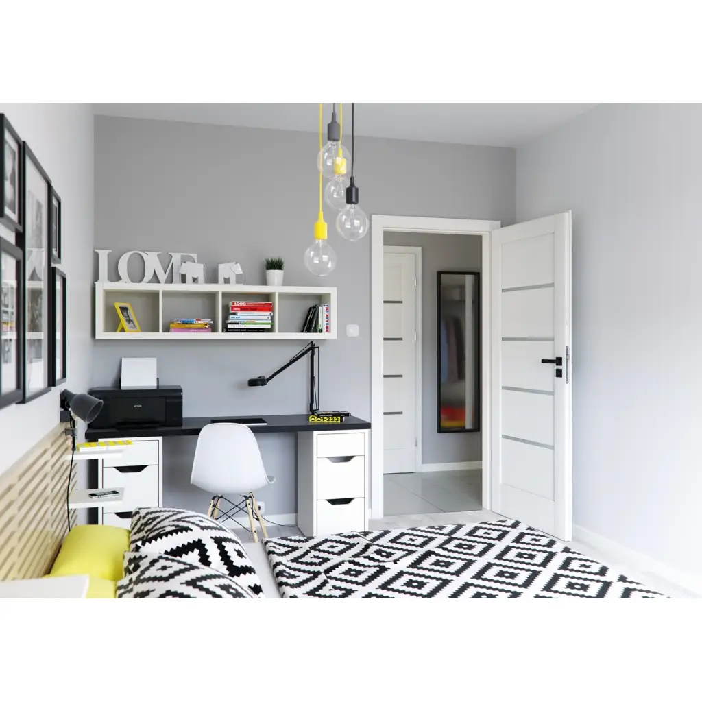 Drzwi Porta VERTE HOME G.4 lewe 80cm bezprzylgowe, SPAHG40L08DBI0B7UKA300