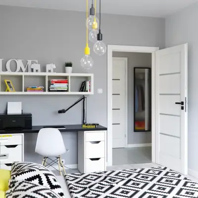 Drzwi Porta VERTE HOME G.4 lewe 80cm bezprzylgowe, SPAHG40L08DBI0B7UKA300