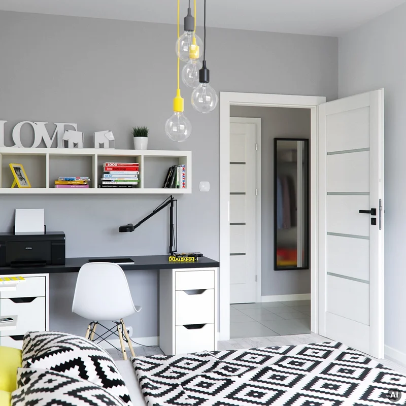 Drzwi Porta VERTE HOME G.4 lewe 80cm bezprzylgowe, SPAHG40L0