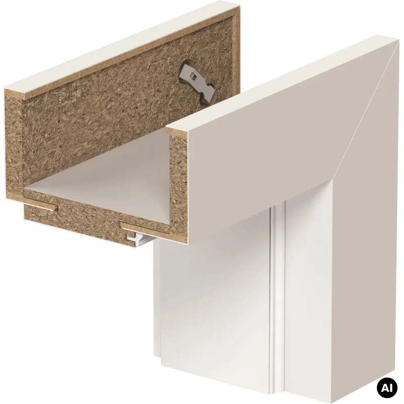 Ościeżnica regulowana PORTA SYSTEM ELEGANCE A 75-95 prawa