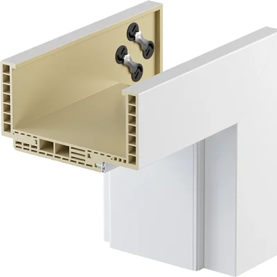Ościeżnica Wodoodporna Hydro Protect Elegance regulowana B-C 95-135 Prawa 80 Bezprzylgowa, OPAC6B0P08DBI0BNU8C000