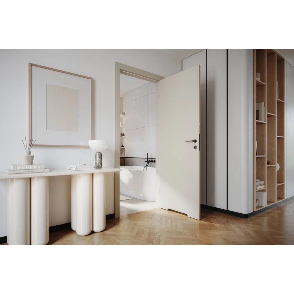 Ościeżnica Wodoodporna Hydro Protect Elegance regulowana B-C 95-135 z kątownikiem 40 mm 80 Prawa Bezprzylgowa, OPAC6B0P08DBI0BNU8C000