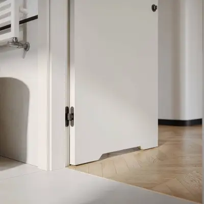 Ościeżnica Wodoodporna Hydro Protect regulowana B-C 95-135 z kątownikiem 40 mm 80 Prawa Bezprzylgowa, OPAC6B0P08DBI0BNU8C000