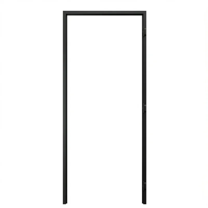 Ościeżnica Czarna do drzwi ukrytych Porta Hide Bezprzylgow