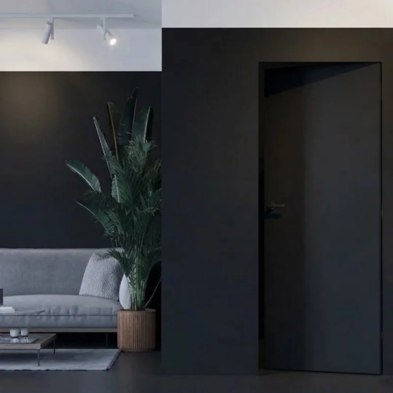 Ościeżnica Czarna do drzwi ukrytych Porta Hide Odwrotna Pr
