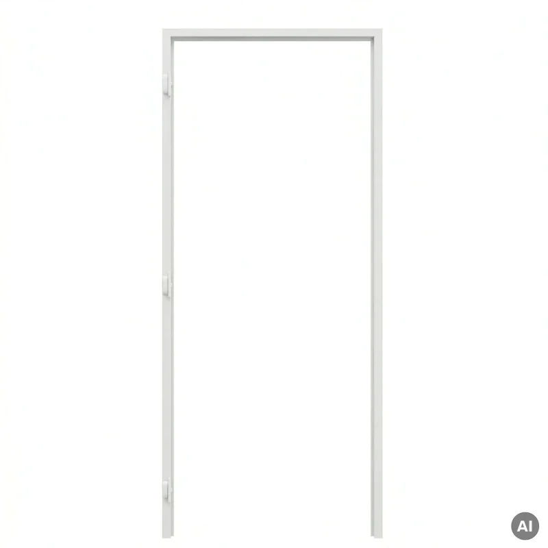 Ościeżnica Biała do drzwi ukrytych Porta Hide Odwrotna pr