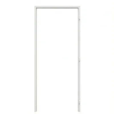 Ościeżnica Biała do drzwi ukrytych Porta Hide Odwrotna przylga (otwierane do wewnątrz) Prawa 80cm, OPP100LP08LBM0BN300000