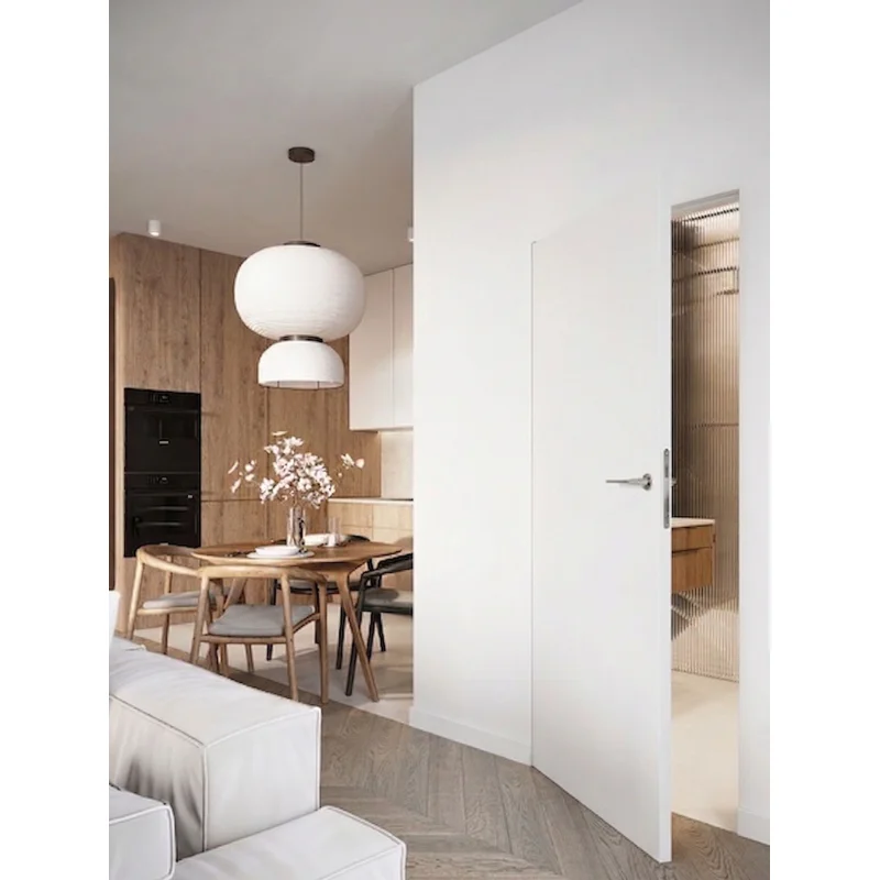 Ościeżnica Biała do drzwi ukrytych Porta Hide Bezprzylgow