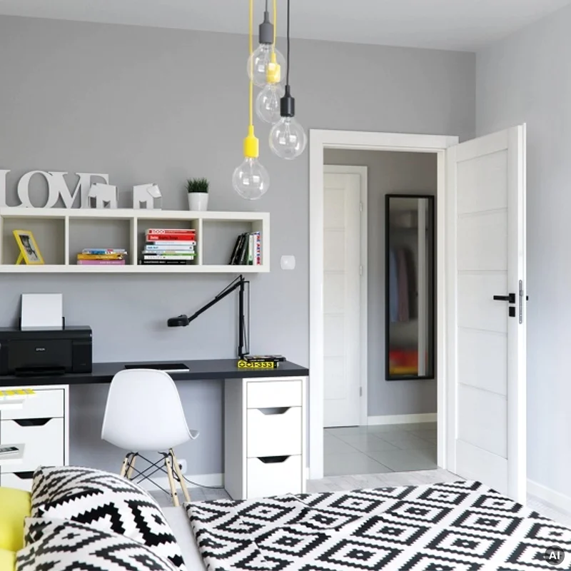 Drzwi Porta VERTE HOME G.0 prawe 80cm bezprzylgowe, SPAHG00P