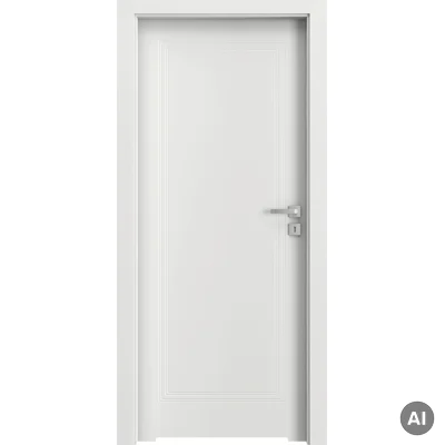Drzwi Porta Vector Premium U WC Lewe 80 cm bezprzylgowe, SPAPMU0L08UBIWAYU0H000