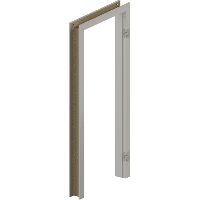 Ościeżnica regulowana Kaszmir SYSTEM ELEGANCE D 140-160 prawa 80 cm bezprzylgowa, OPAP0D0P08WCA0ANU80000