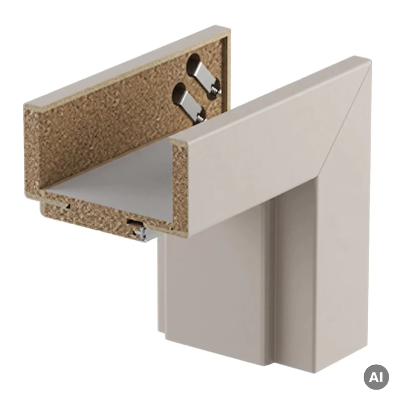 Ościeżnica regulowana Kaszmir SYSTEM ELEGANCE A 75-95 lewa