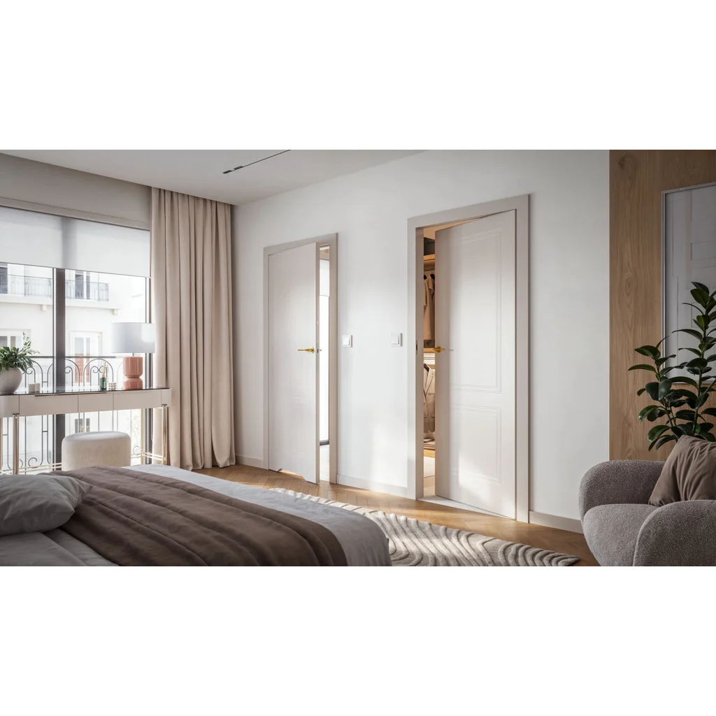 Ościeżnica regulowana Kaszmir SYSTEM ELEGANCE A 75-95 lewa 80 cm bezprzylgowa, OPAP0A0L08WCA0ANU80000