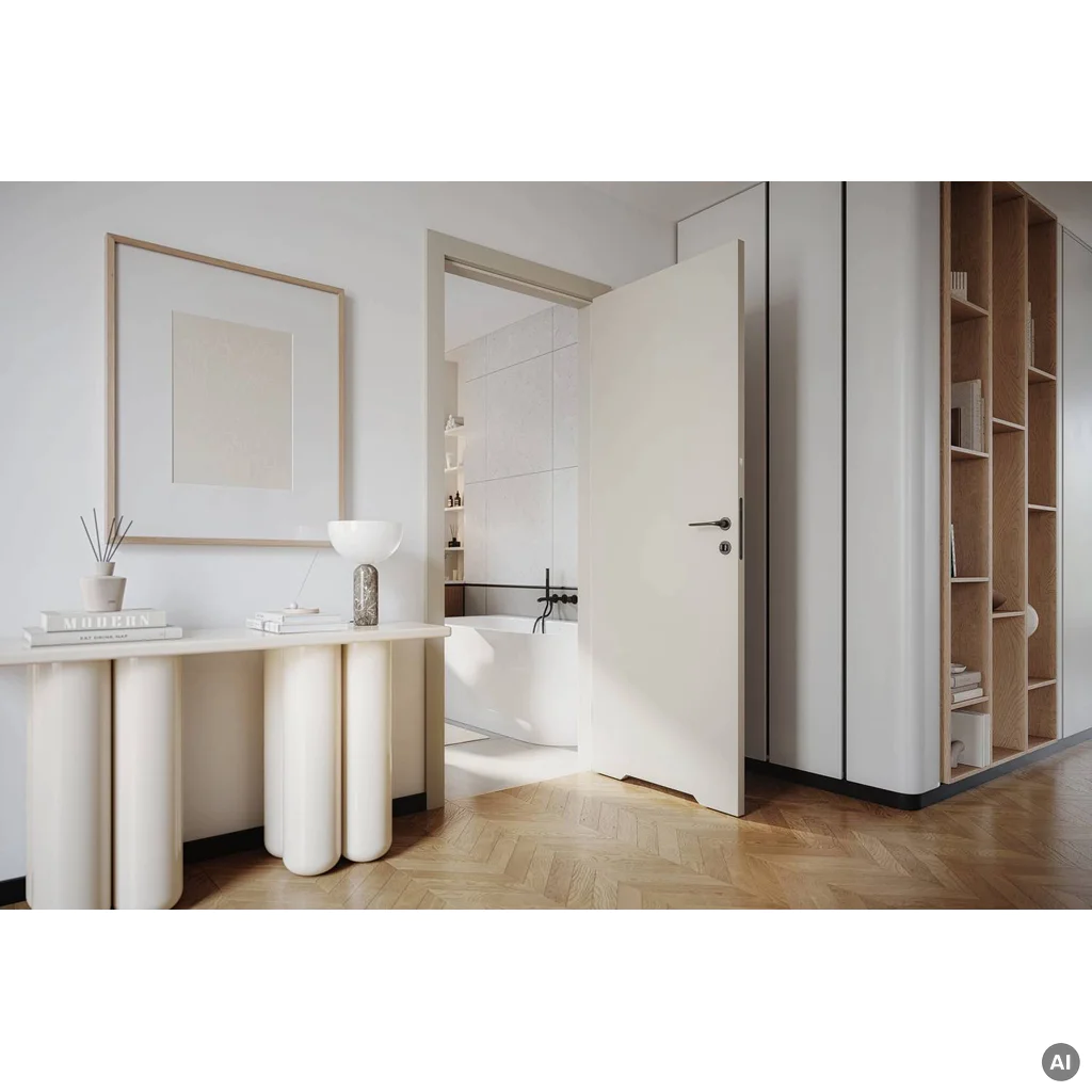 Ościeżnica Wodoodporna Hydro Protect Elegance regulowana B-C 95-135 Lewa 80 Bezprzylgowa, OPAC6B0L08UBI0ANU8C000