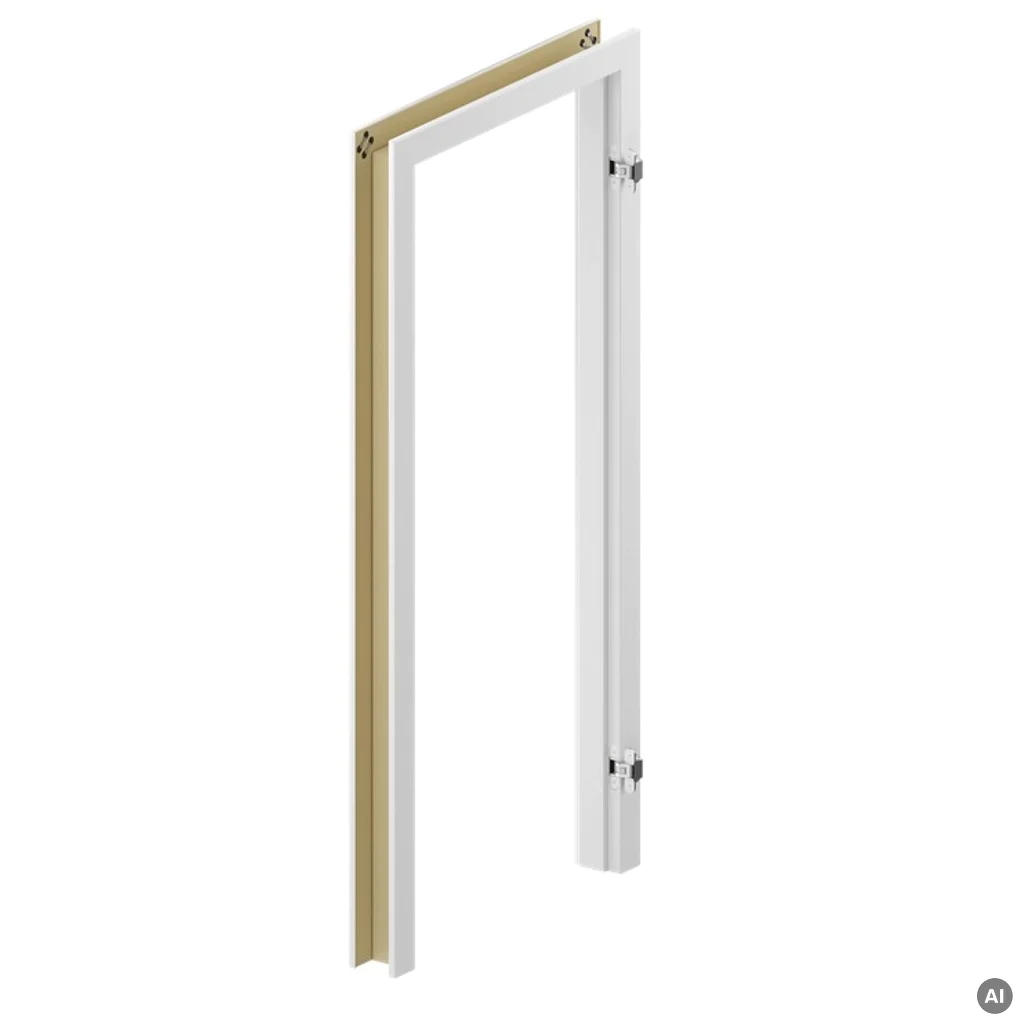 Ościeżnica Wodoodporna Hydro Protect Elegance regulowana B-C 95-135 Prawa 80 Bezprzylgowa, OPAC6B0P08UBI0ANU8C000