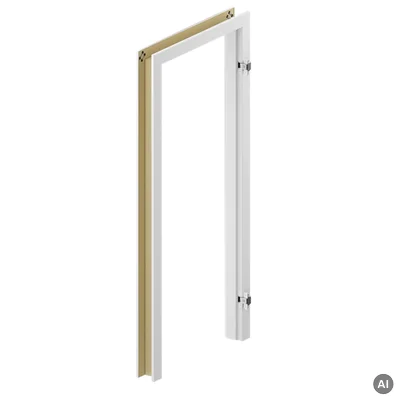 Ościeżnica Wodoodporna Hydro Protect Elegance regulowana B-C 95-135 Prawa 80 Bezprzylgowa, OPAC6B0P08UBI0ANU8C000
