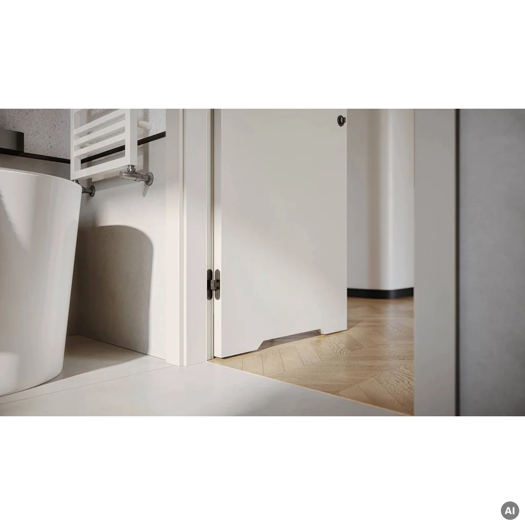 Ościeżnica Wodoodporna Hydro Protect Elegance regulowana B-C 95-135 Prawa 80 Bezprzylgowa, OPAC6B0P08UBI0ANU8C000